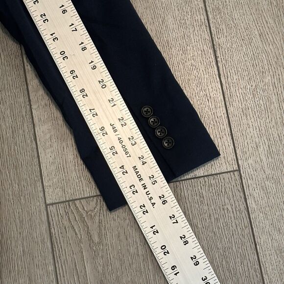 Bonobos Blazer Mens 42R Navy Blue Slim Fit Wool 2 Button Business Casual Stretch - Picture 7 of 9